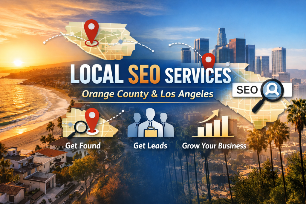 Local SEO Services in Orange County and Los Angeles
