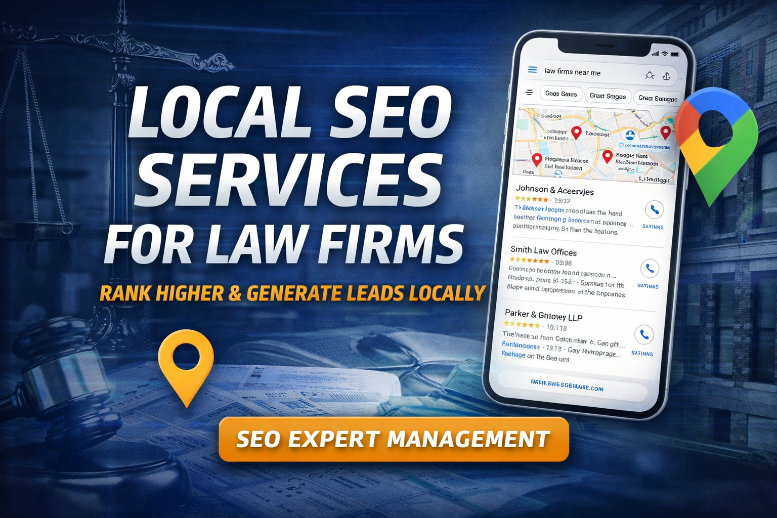Local SEO services for law firms