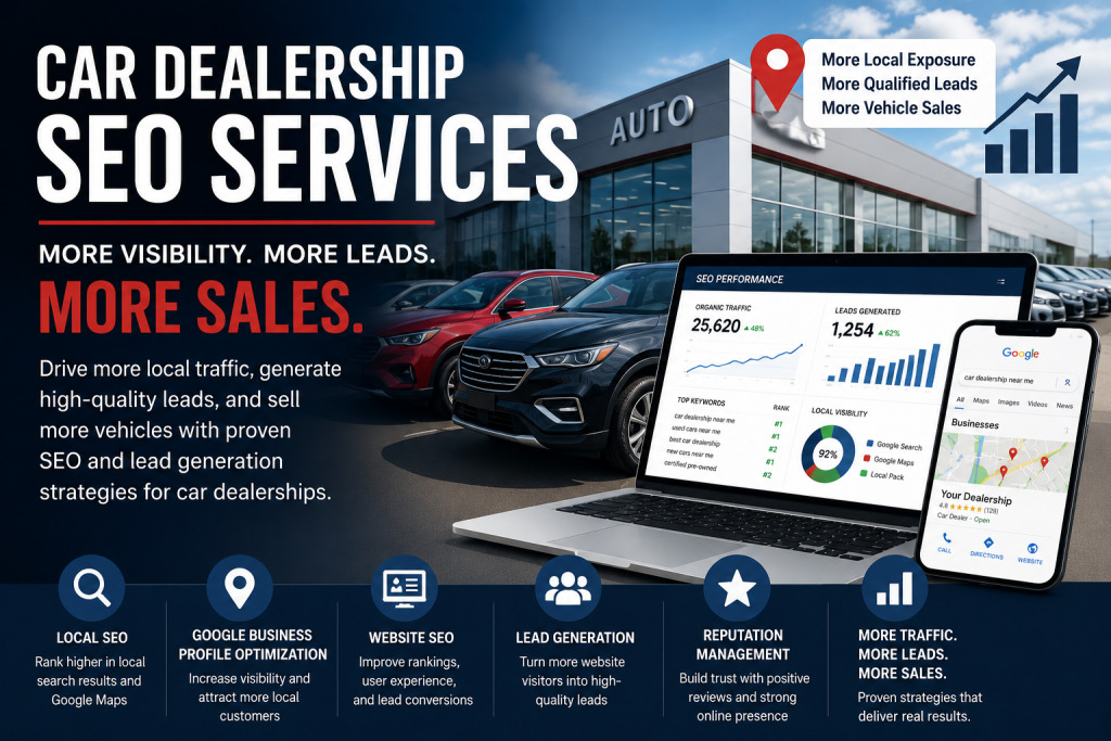 Car dealership SEO services
