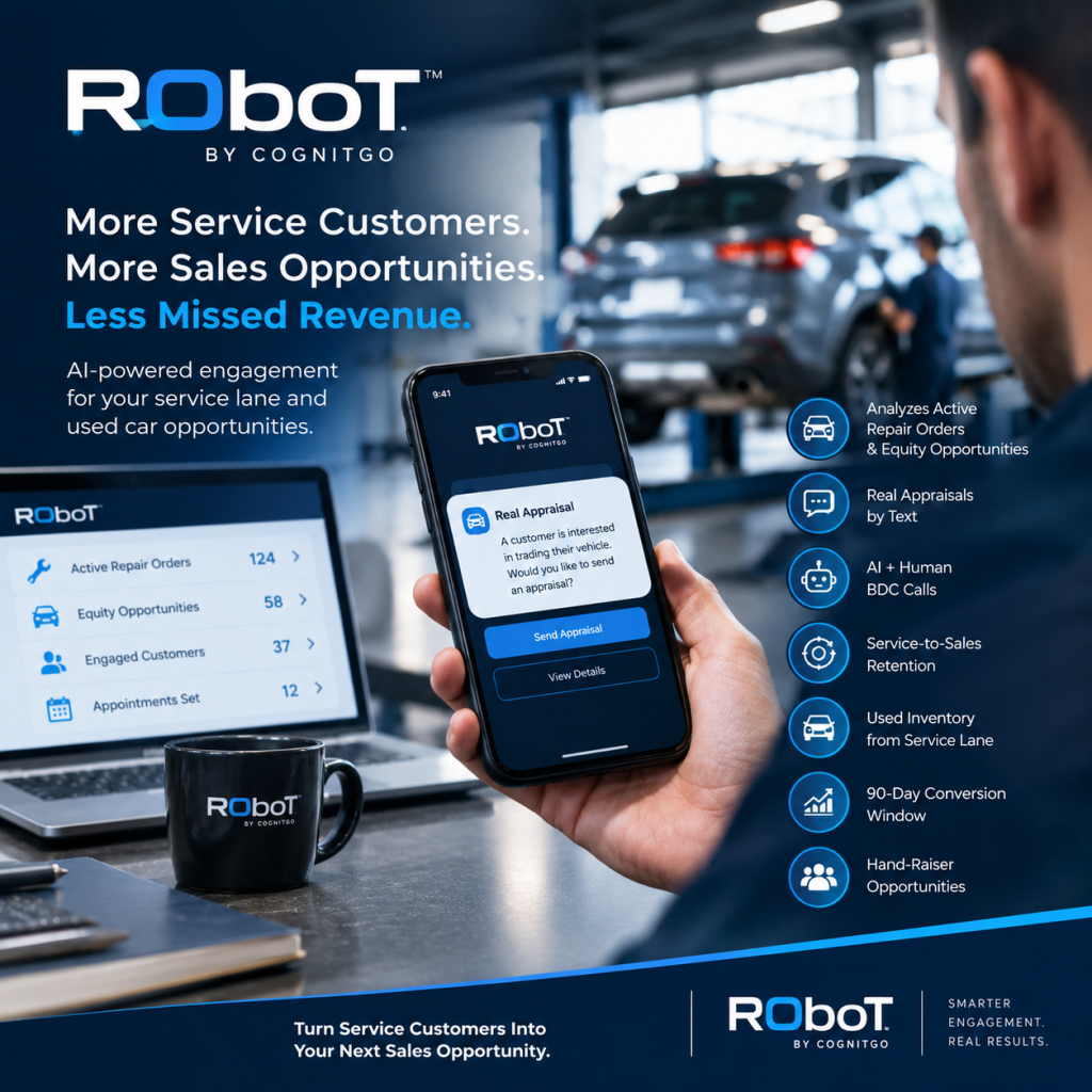 Service to sales for car dealerships